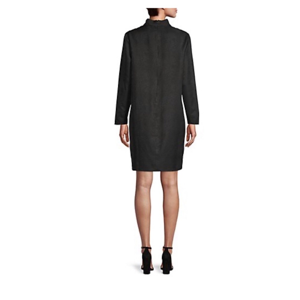 2x 👯‍♀️Host Pick⚡️H by Halston Snakeskin Print Mock Neck Dress - Picture 2 of 9